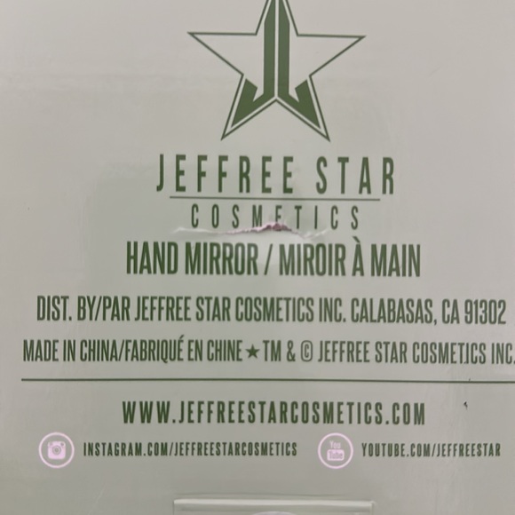 💚NWT JEFFREE STAR 4/20 LIMITED EDITION GREEN LEAF MIRROR - Picture 3 of 7